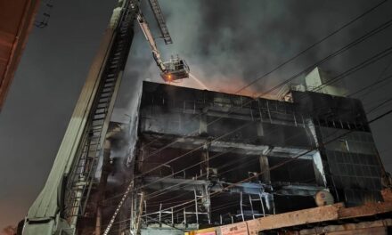 27 dead and several feared trapped in the massive fire that has engulfed a building in Mundka, Delhi; rescue operations are underway