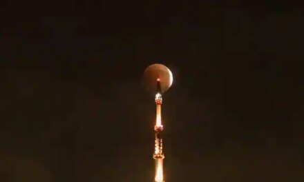 Super Flower Blood Moon lunar eclipse around the world