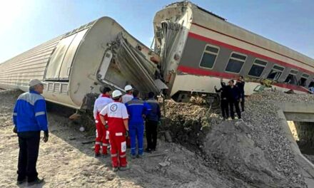 Ten killed and dozens injured as train derails in Iran