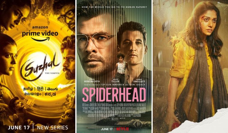 Spiderhead, Suzhal: The Vortex, She S2, O2: What's releasing on OTT platforms this week