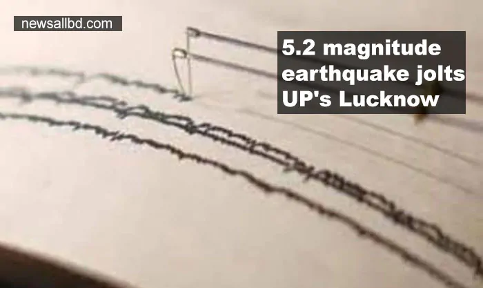earthquake jolts UP's Lucknow
